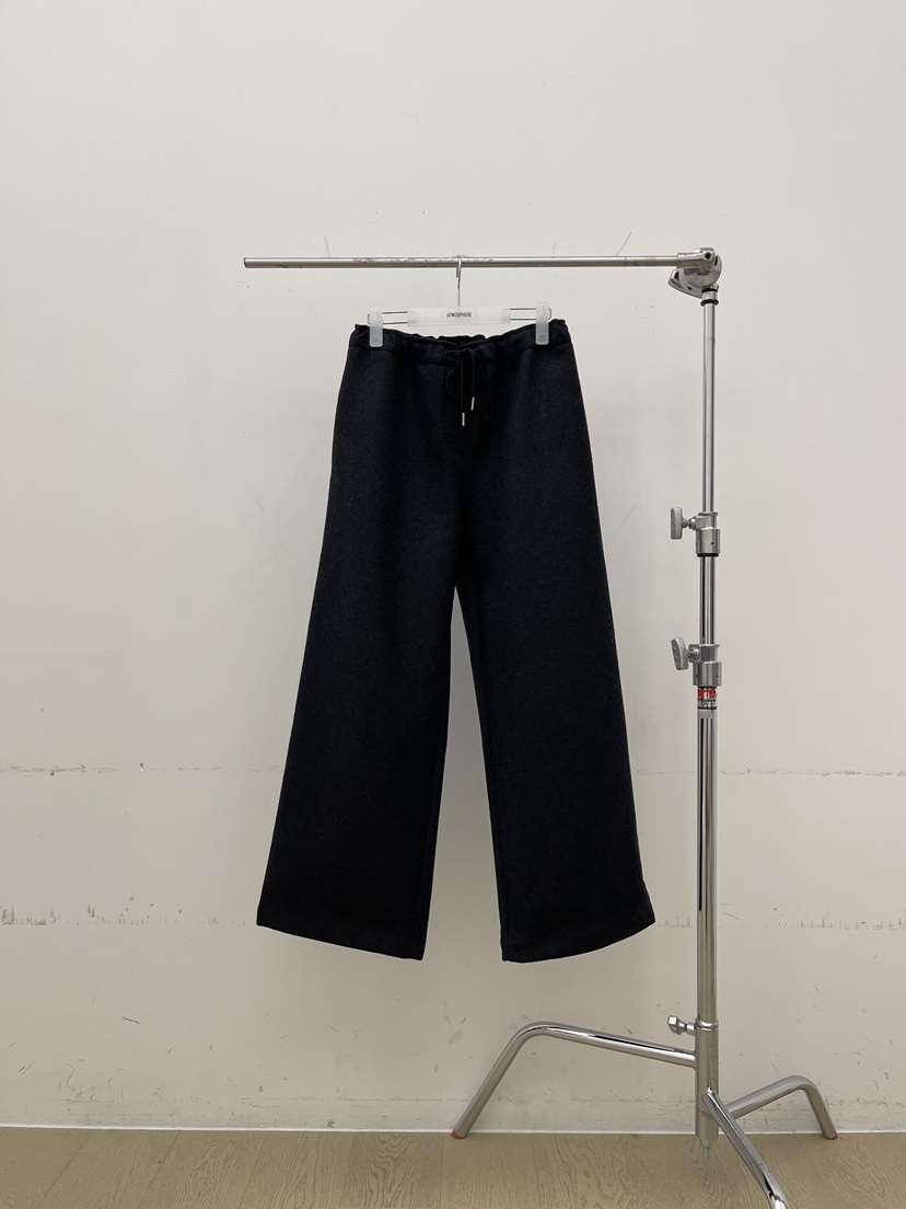 ATMOSPHERE東大門㊣直郵女士新品職業人氣真品休閑休閑褲羊毛ATMOSPHERE/BLING休閑褲圖色3黑