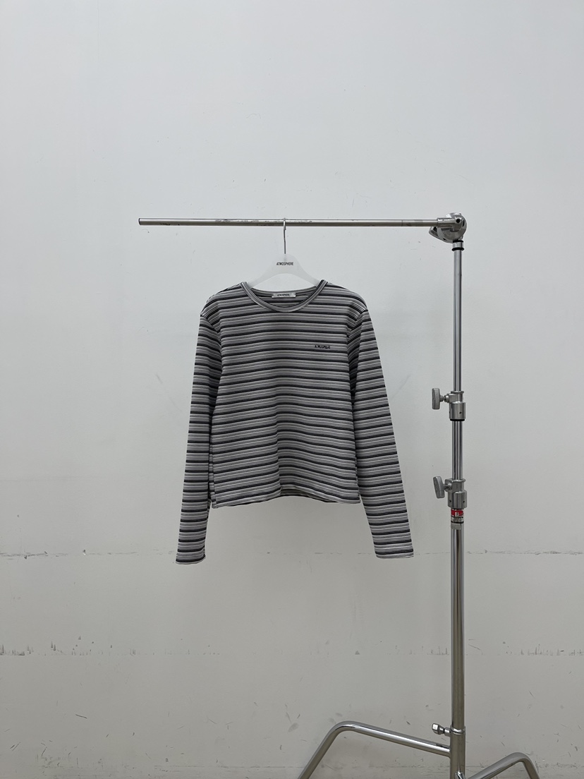 ATMOSPHERE東大門㊣實拍女士新品熱賣推薦職業人氣真品長袖T恤ATMOSPHERE/BLING長袖T恤圖色3