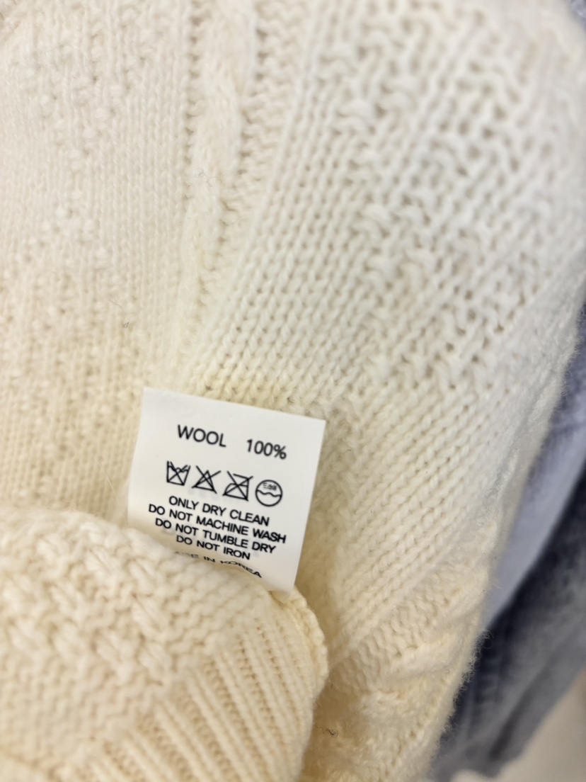 POUCH東大門㊣直郵女裝新品職業25秋冬時尚人氣推薦真品針織衫POUCH針織衫