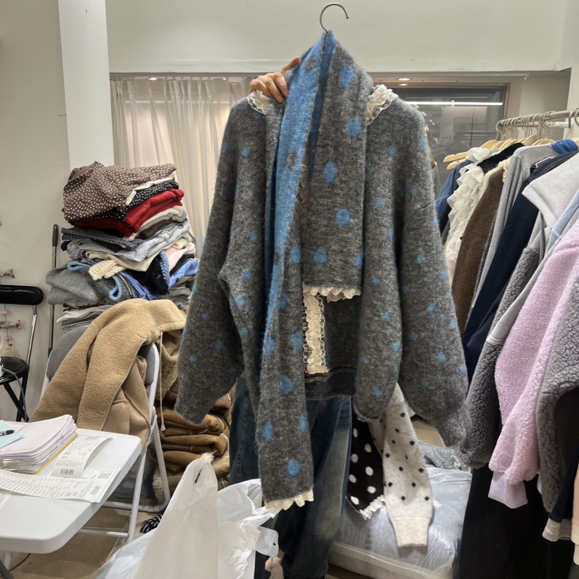 ARANCIA東大門㊣代購女士新款職業推薦時尚人氣套裝含圍巾套裝ARANCIA套裝圖色1