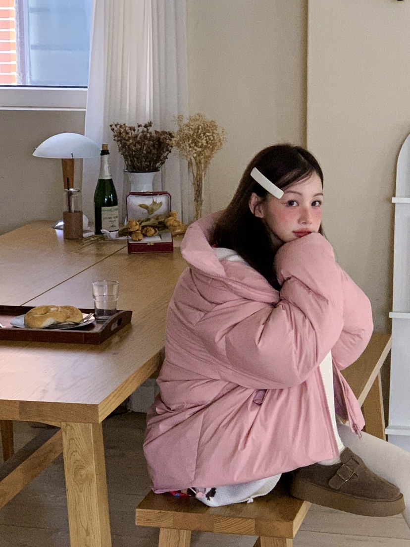 JKICHI東大門㊣直郵女士新款休閑人氣職業時尚熱賣短款棉服JKICHI短款棉服