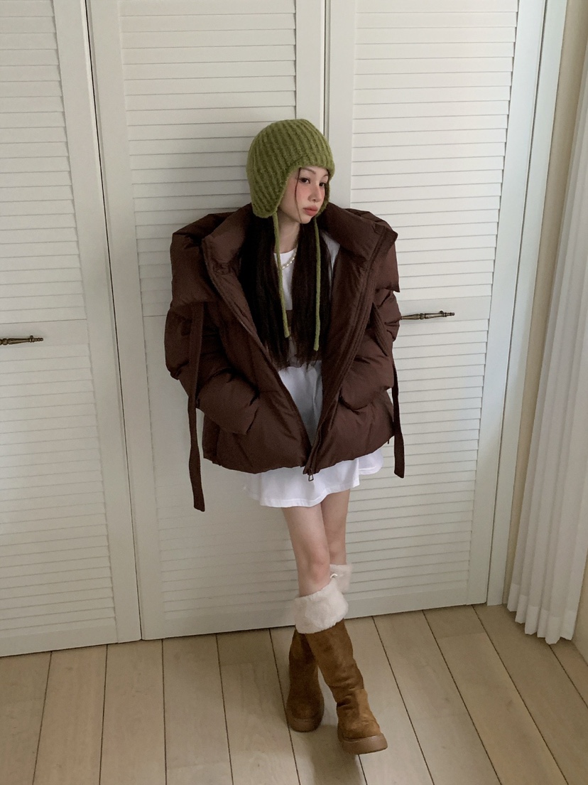 JKICHI東大門㊣直郵女士新款休閑人氣職業時尚熱賣短款棉服JKICHI短款棉服