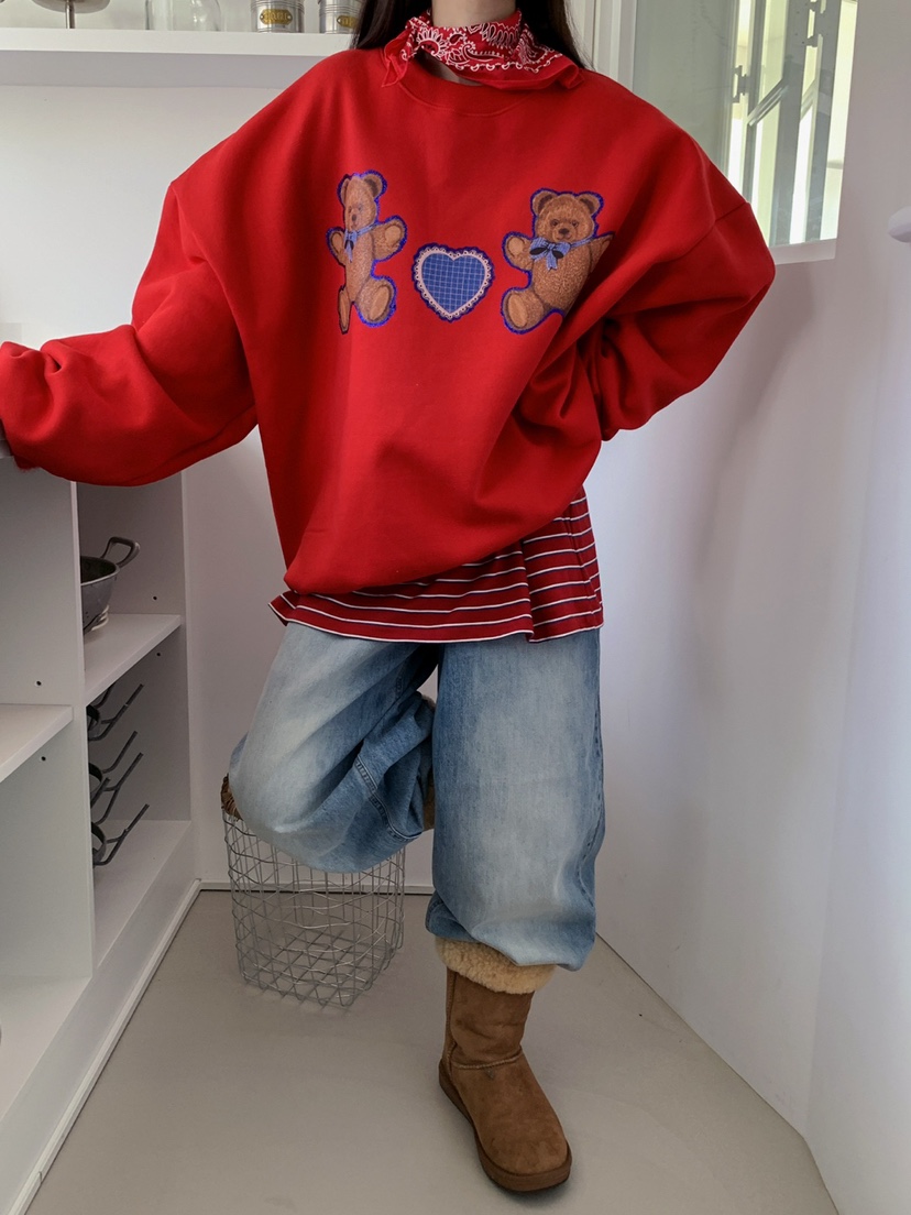 JKICHI韓國代購㊣女裝新款休閑職業推薦熱賣人氣真品時尚衛衣JKICHI衛衣