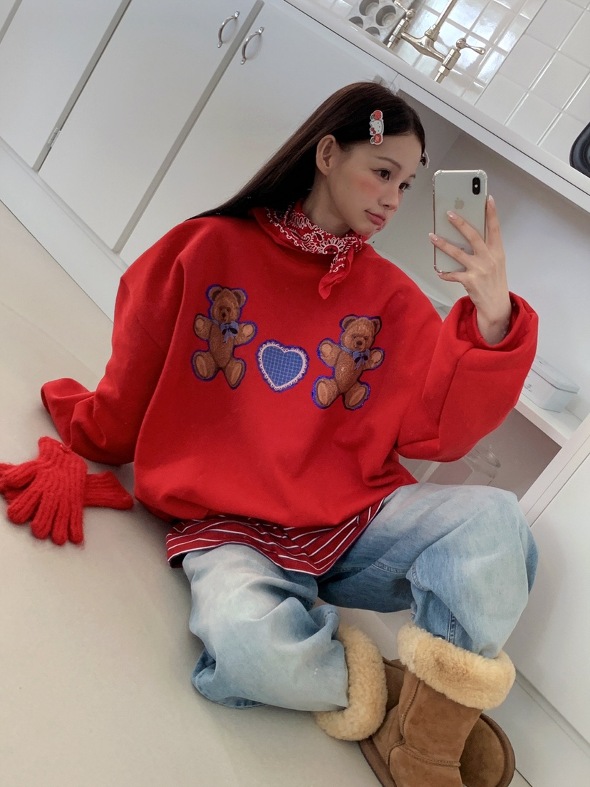 JKICHI韓國代購㊣女裝新款休閑職業推薦熱賣人氣真品時尚衛衣JKICHI衛衣