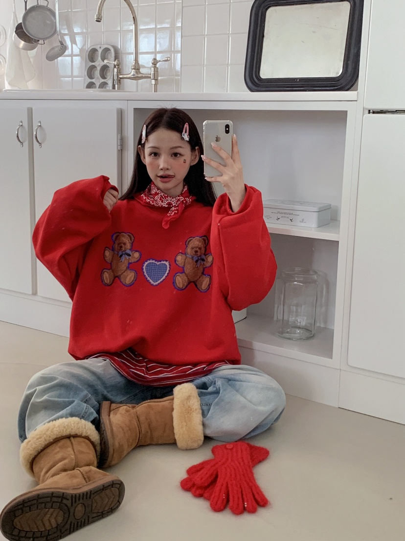 JKICHI韓國代購㊣女裝新款休閑職業推薦熱賣人氣真品時尚衛衣JKICHI衛衣