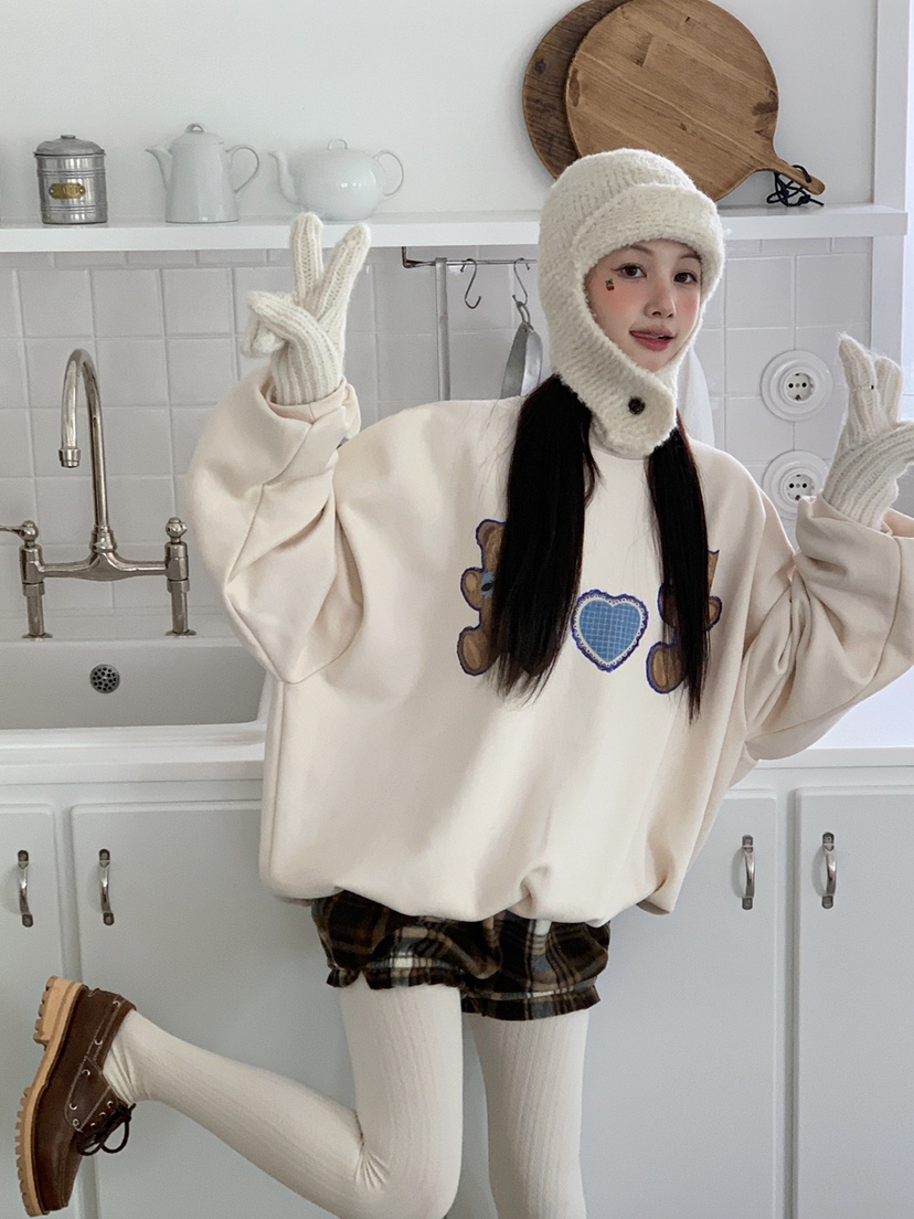 JKICHI韓國代購㊣女裝新款休閑職業推薦熱賣人氣真品時尚衛衣JKICHI衛衣