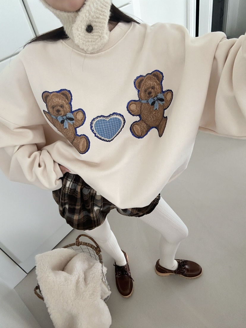 JKICHI韓國代購㊣女裝新款休閑職業推薦熱賣人氣真品時尚衛衣JKICHI衛衣圖色2