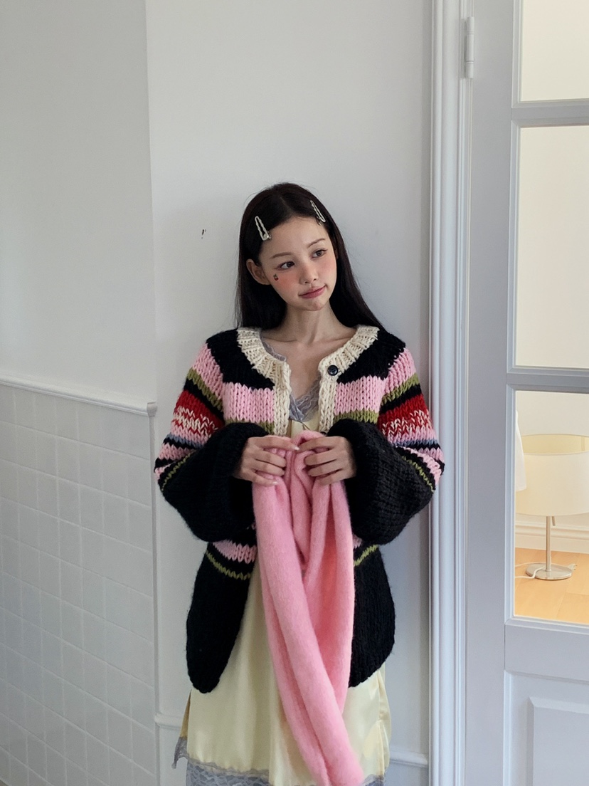 JKICHI韓國代購㊣女裝新品推薦熱賣真品職業25秋冬休閑毛衣JKICHI毛衣