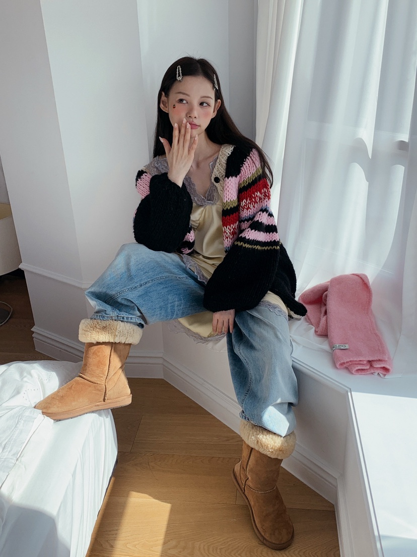 JKICHI韓國代購㊣女裝新品推薦熱賣真品職業25秋冬休閑毛衣JKICHI毛衣