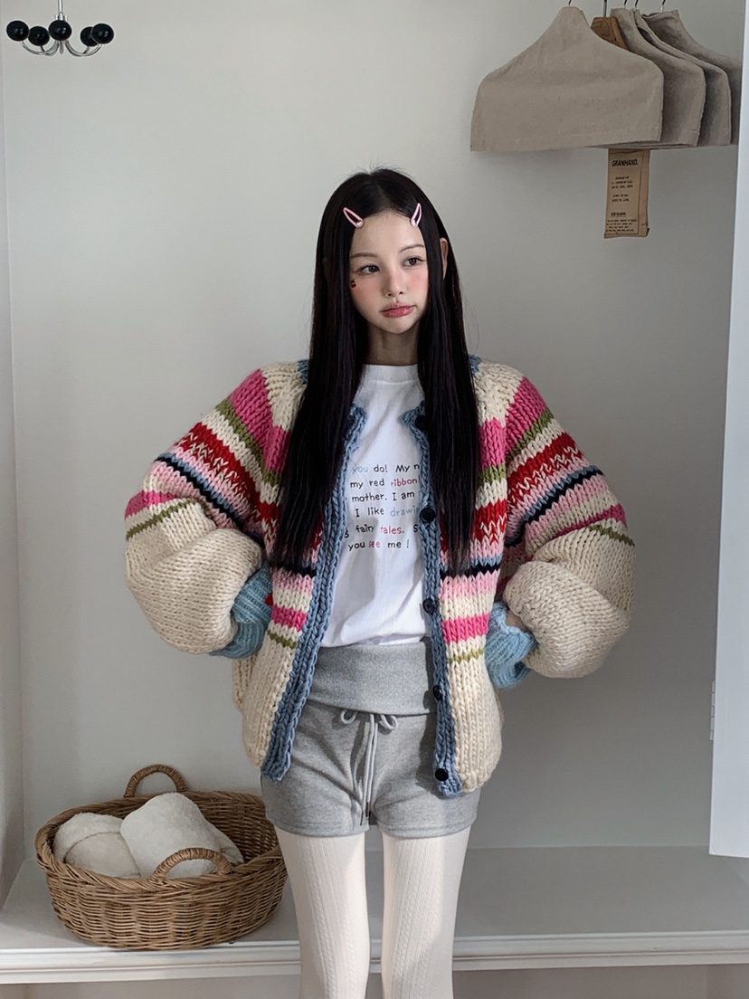 JKICHI韓國代購㊣女裝新品推薦熱賣真品職業25秋冬休閑毛衣JKICHI毛衣