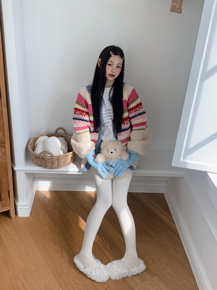 JKICHI韓國代購㊣女裝新品推薦熱賣真品職業25秋冬休閑毛衣JKICHI毛衣