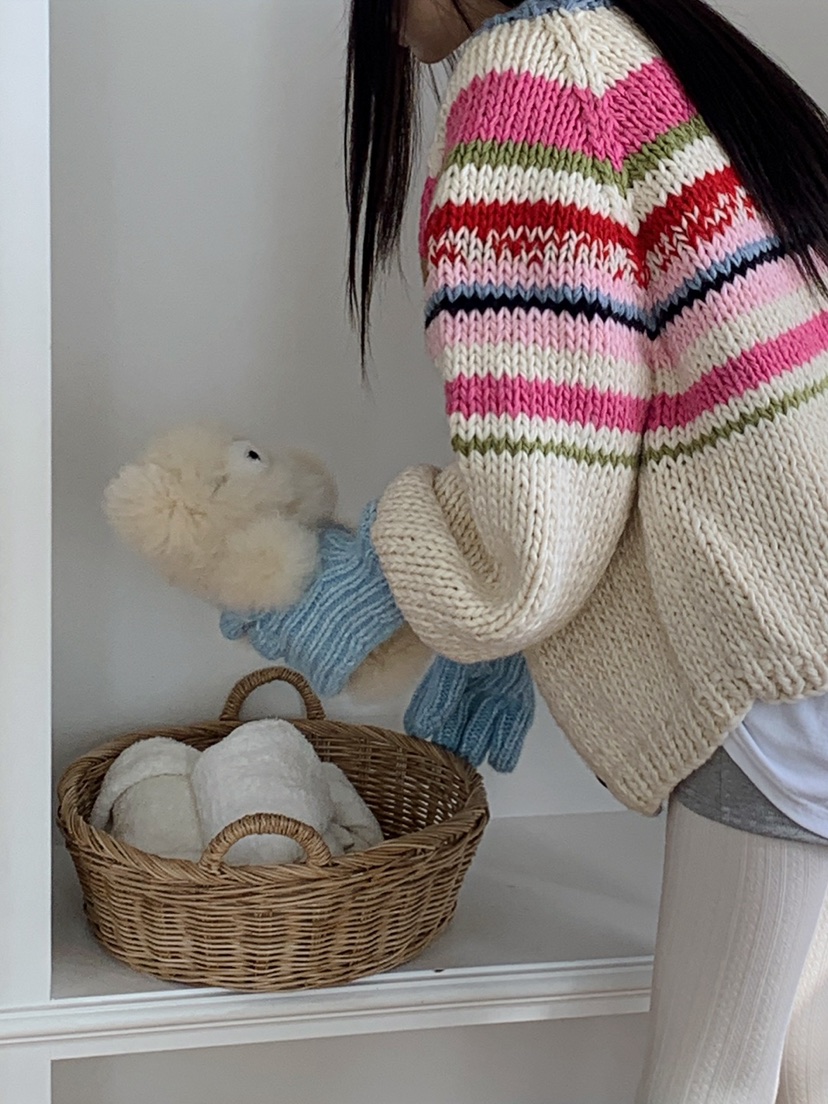 JKICHI韓國代購㊣女裝新品推薦熱賣真品職業25秋冬休閑毛衣JKICHI毛衣