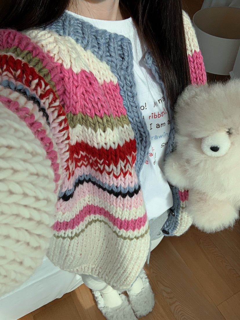 JKICHI韓國代購㊣女裝新品推薦熱賣真品職業25秋冬休閑毛衣JKICHI毛衣