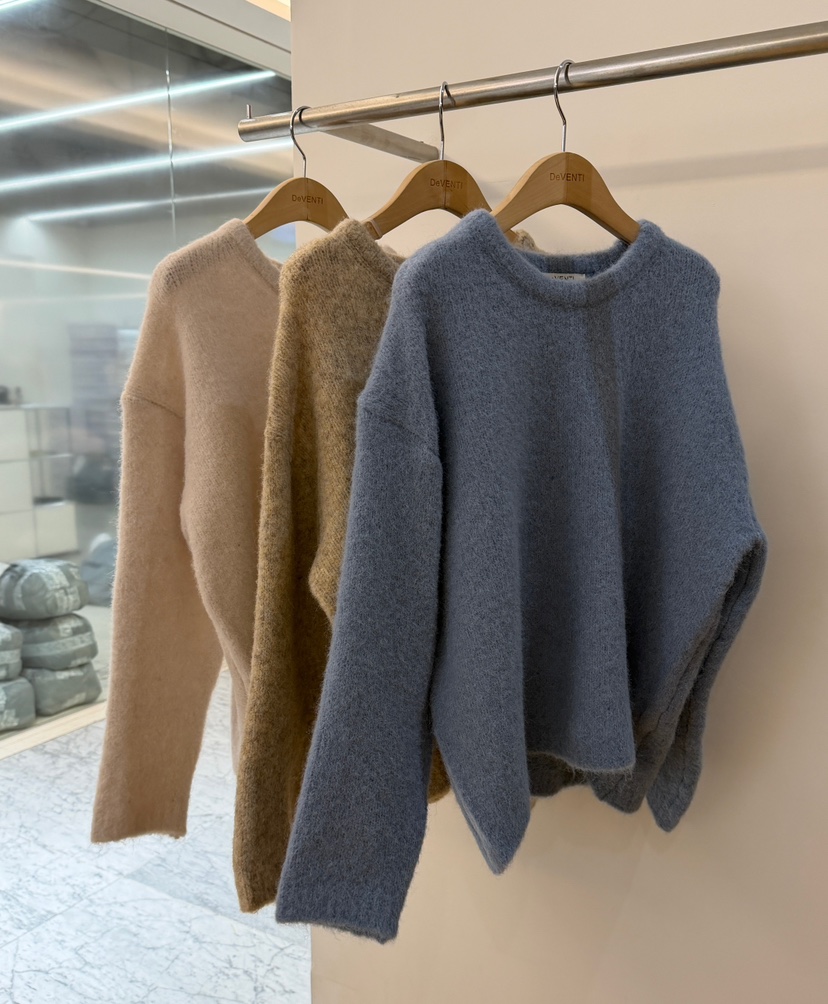 DE VENTI東大門㊣直郵女士新品熱賣25秋冬真品推薦職業針織衫DE VENTI針織衫