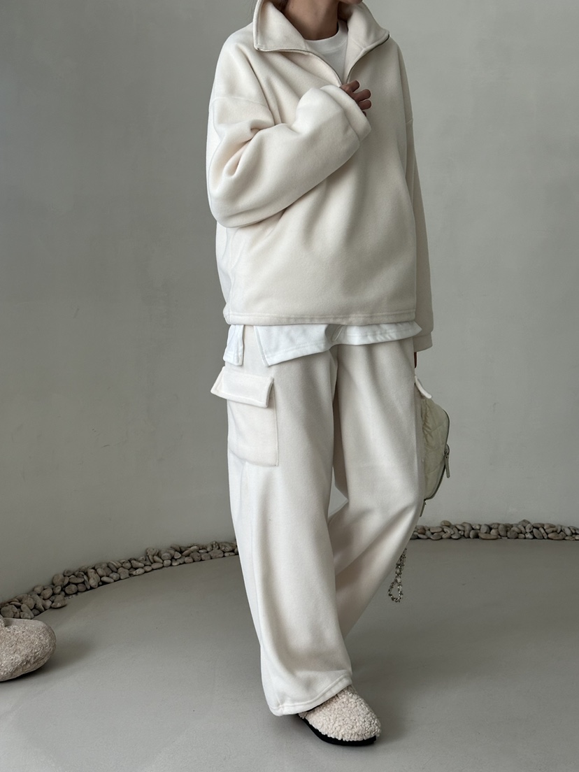 DEMAR韓國直郵㊣女士新款熱賣休閑推薦25秋冬人氣衛衣抓絨拉鏈DEMAR衛衣