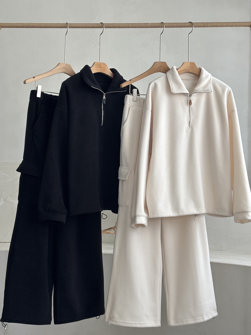 DEMAR韓國直郵㊣女士新款熱賣休閑推薦25秋冬人氣衛衣抓絨拉鏈DEMAR衛衣