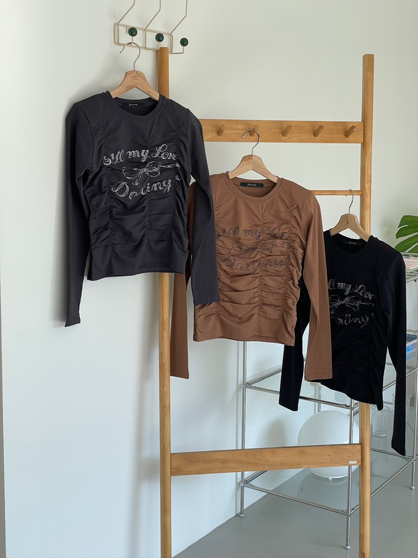 JOURNEY東大門㊣直郵女裝新款職業休閑真品時尚熱賣長袖T恤JOURNEY長袖T恤圖色3左三色