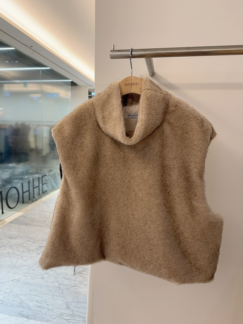 DE VENTI東大門㊣代購女士新款真品職業熱賣人氣吊帶背心貂皮DE VENTI吊帶/背心圖色2