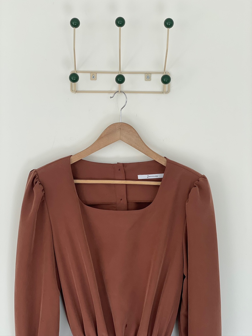 JOURNEY韓國代購㊣女士新款推薦職業休閑時尚連衣裙不含腰帶JOURNEY連衣裙