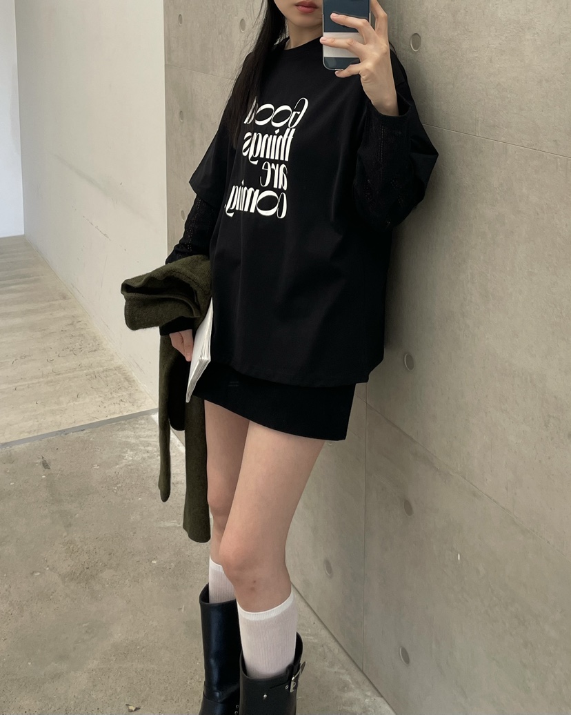 ALLVIBE東大門㊣直郵女裝新品人氣熱賣休閑職業推薦時尚T恤ALLVIBET恤