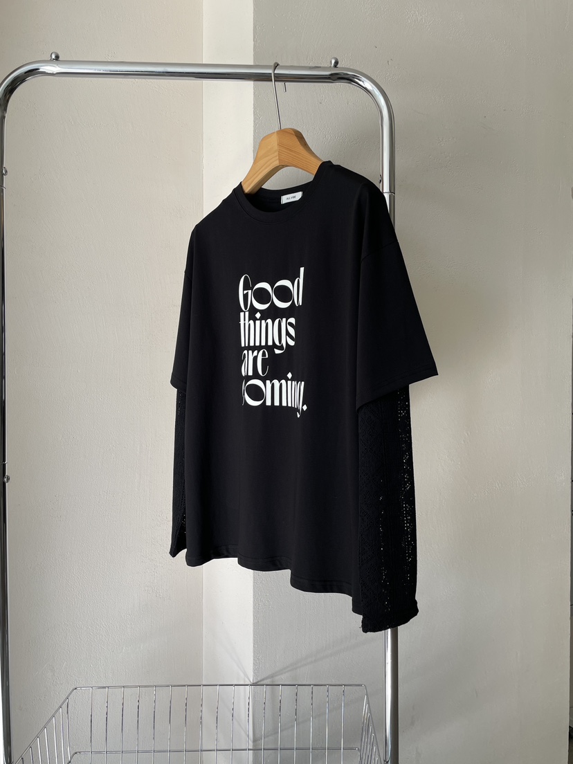 ALLVIBE東大門㊣直郵女裝新品人氣熱賣休閑職業推薦時尚T恤ALLVIBET恤圖色2