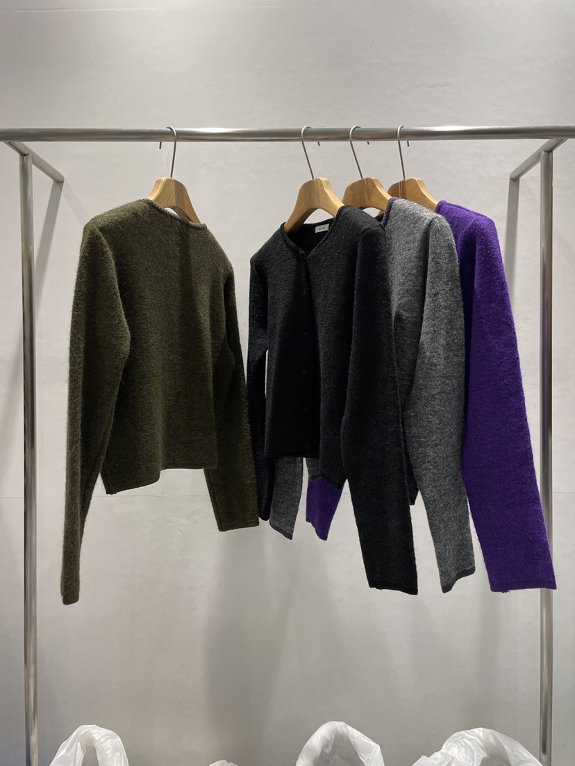 ALLVIBE韓國直郵㊣女裝新款熱賣25秋冬推薦職業休閑時尚針織衫ALLVIBE針織衫