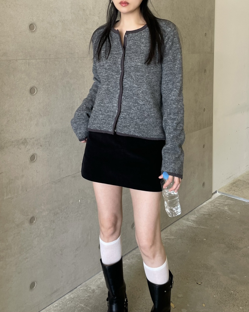 ALLVIBE韓國直郵㊣女裝新款熱賣25秋冬推薦職業休閑時尚針織衫ALLVIBE針織衫