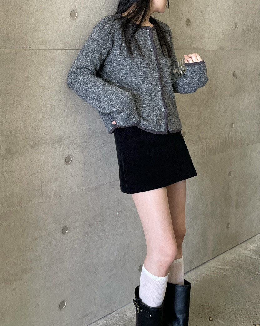 ALLVIBE韓國直郵㊣女裝新款熱賣25秋冬推薦職業休閑時尚針織衫ALLVIBE針織衫