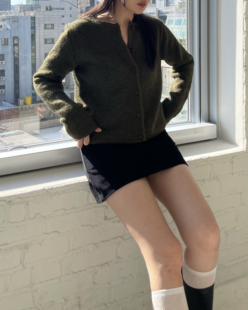 ALLVIBE韓國直郵㊣女裝新款熱賣25秋冬推薦職業休閑時尚針織衫ALLVIBE針織衫