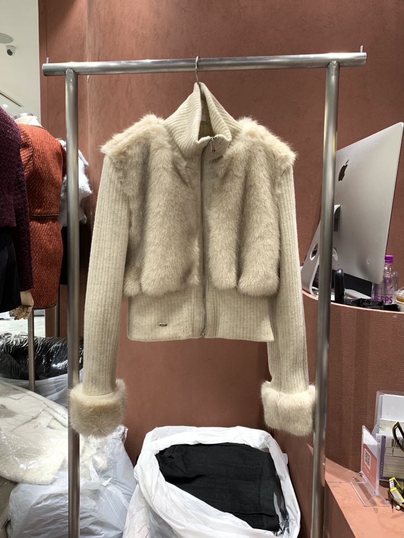 SLIT韓國直郵㊣女裝新品職業時尚人氣熱賣推薦25秋冬休閑夾克SLIT夾克圖色1