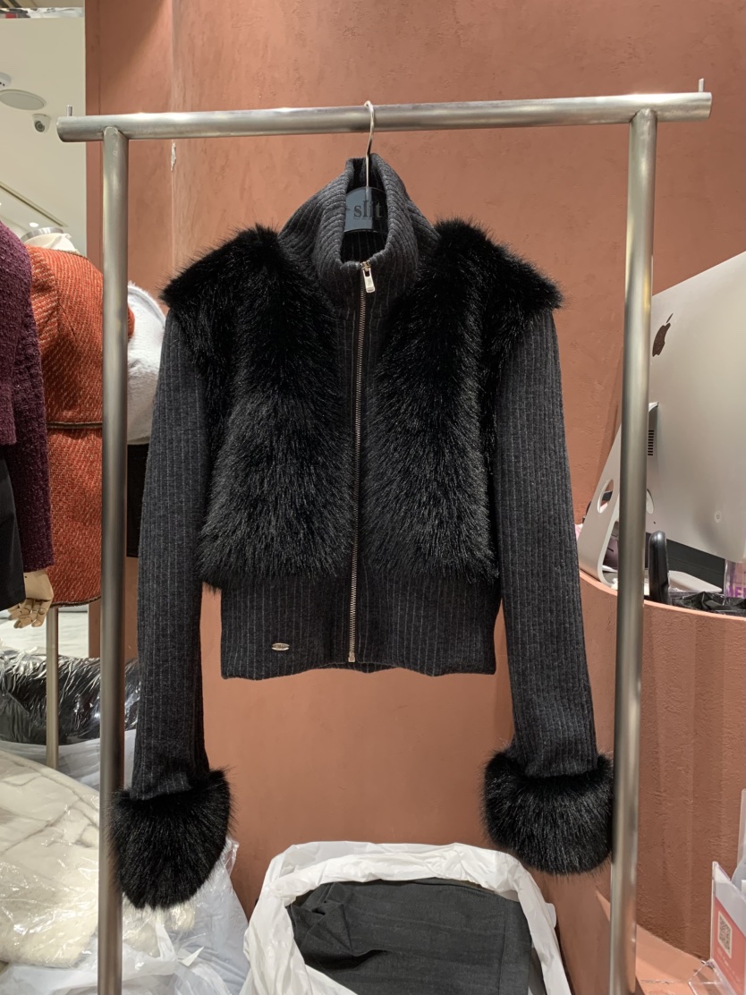 SLIT韓國直郵㊣女裝新品職業時尚人氣熱賣推薦25秋冬休閑夾克SLIT夾克圖色3