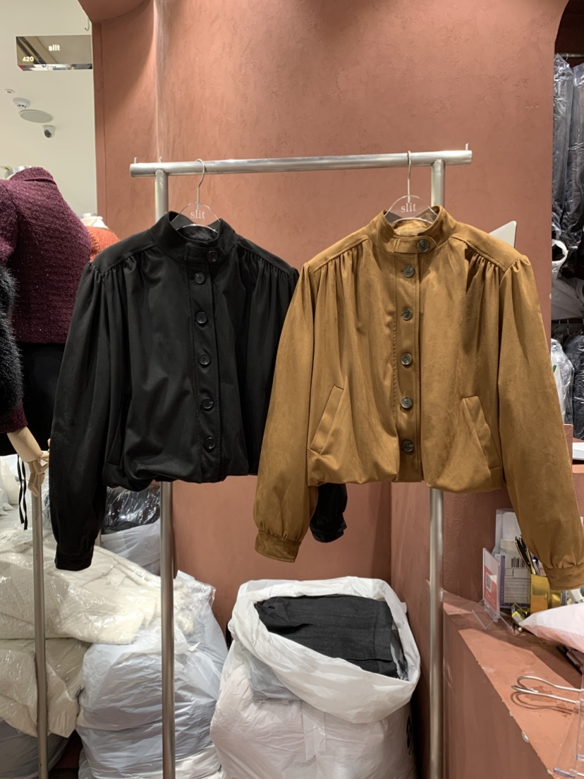 SLIT韓國直郵㊣女士新款休閑熱賣人氣職業時尚推薦25秋冬夾克SLIT夾克