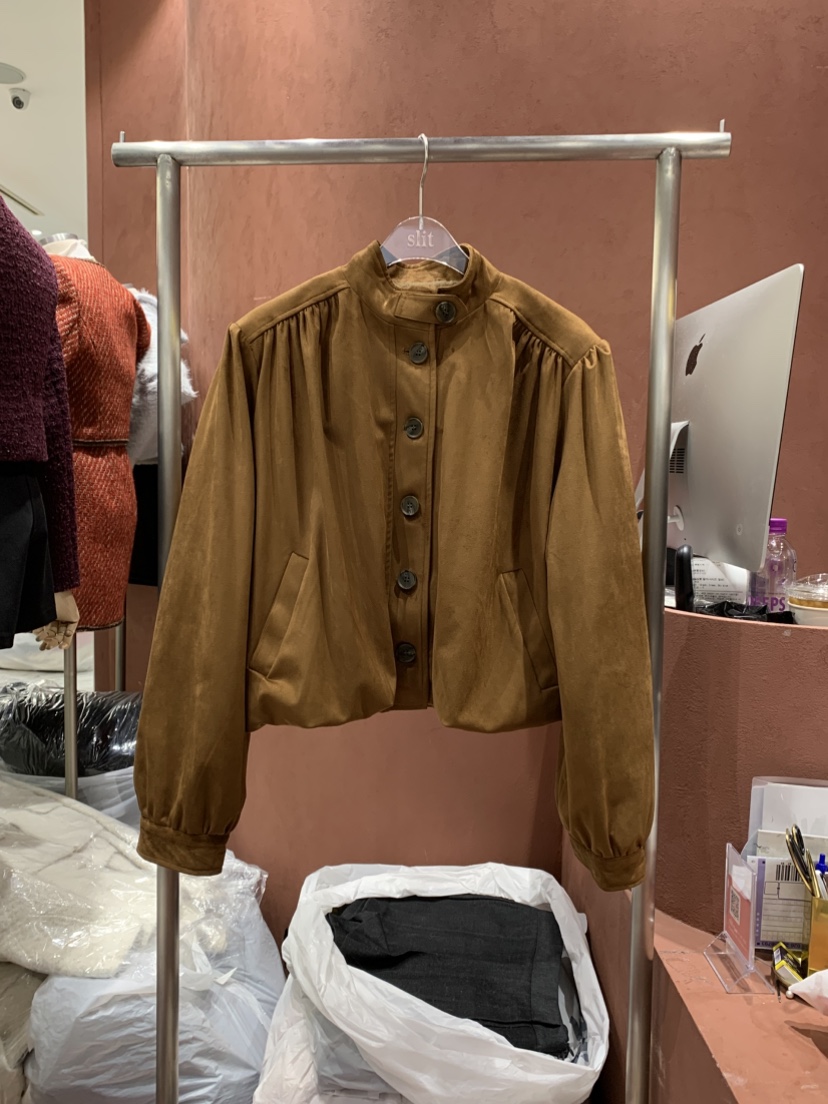 SLIT韓國直郵㊣女士新款休閑熱賣人氣職業時尚推薦25秋冬夾克SLIT夾克圖色1