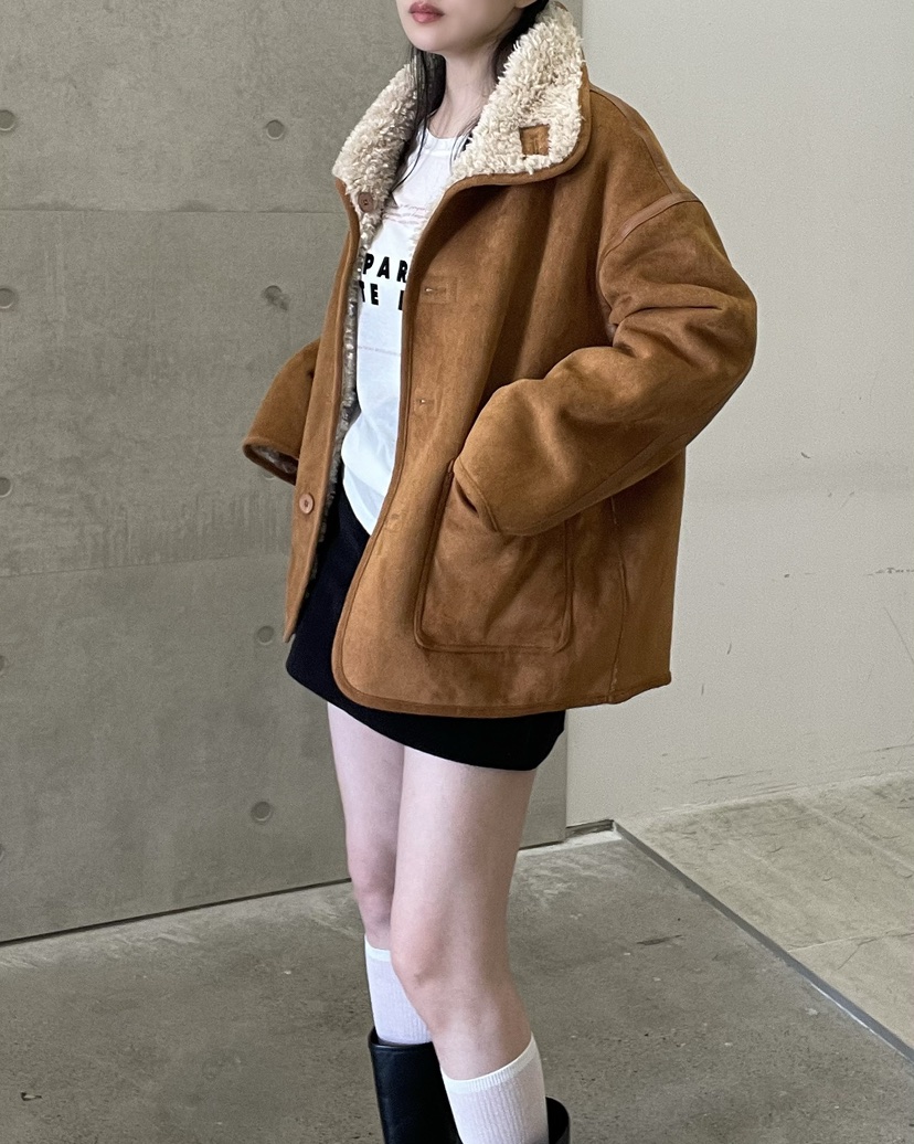 ALLVIBE韓國代購㊣女裝新款熱賣職業人氣休閑推薦夾克兩面穿ALLVIBE夾克