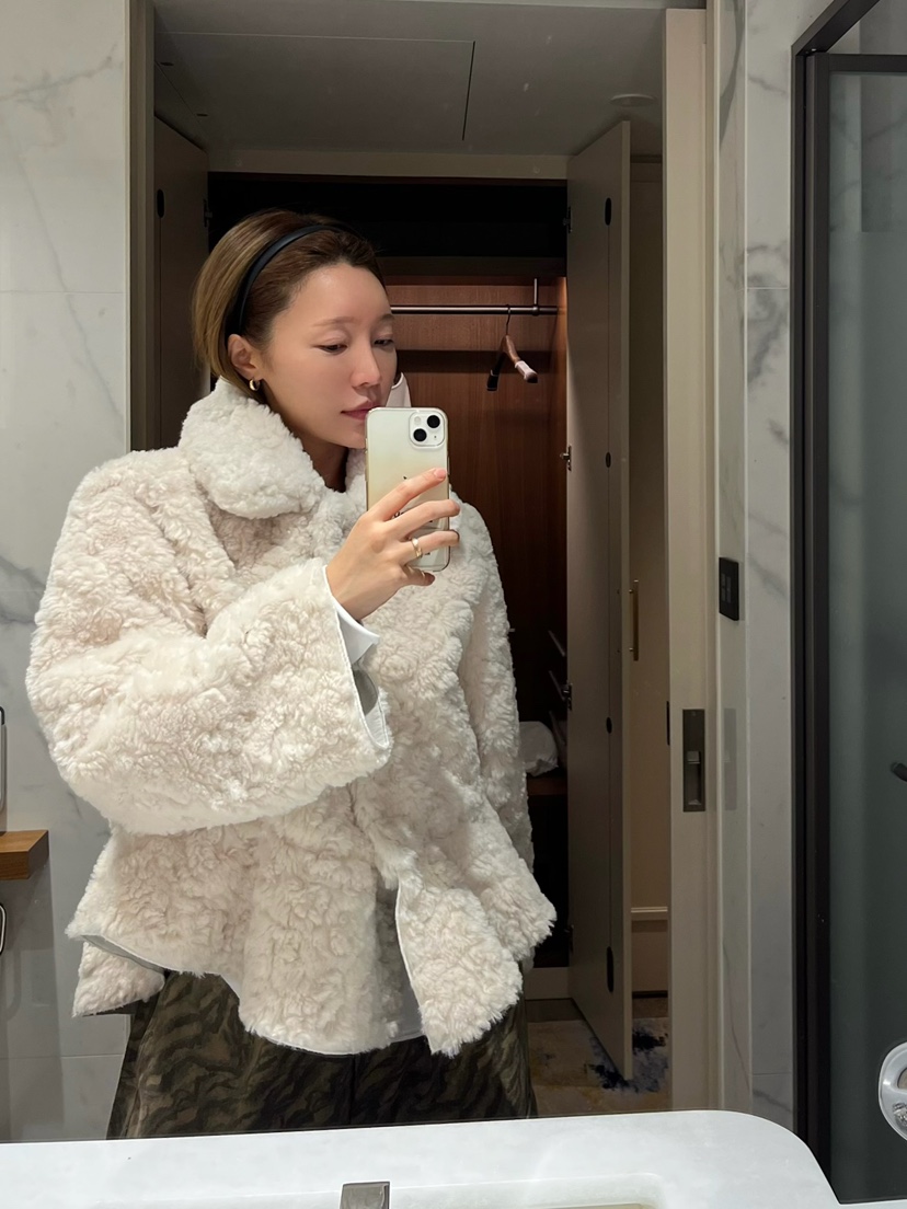 LOVE PULL東大門㊣實拍女裝新款休閑推薦時尚人氣短款大衣LOVE PULL短款大衣