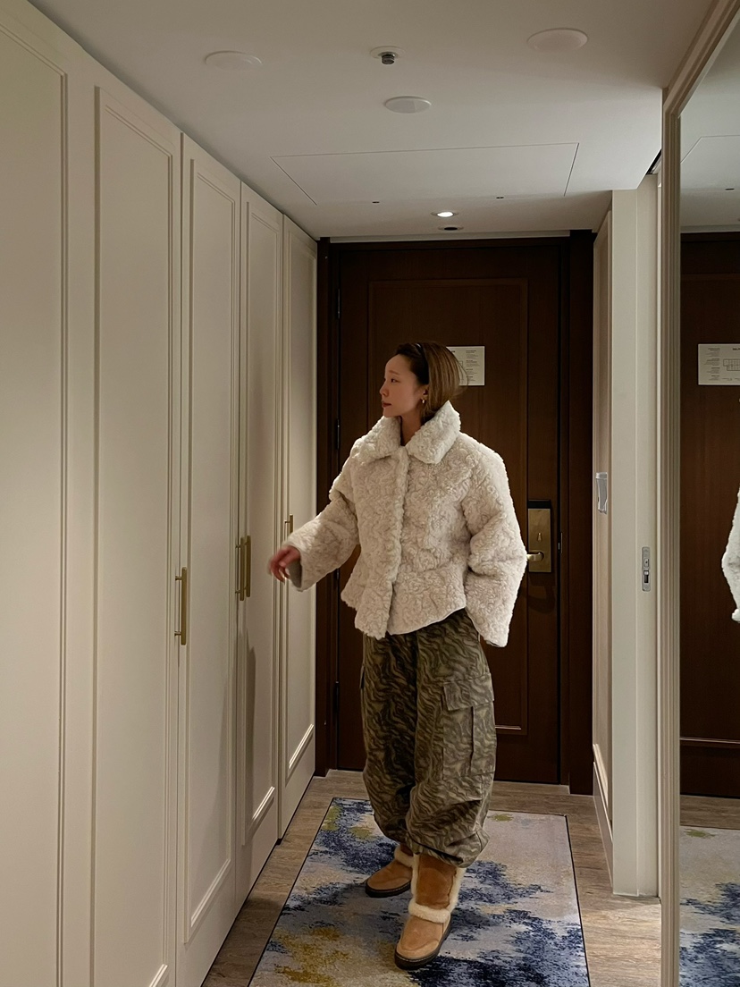 LOVE PULL東大門㊣實拍女裝新款休閑推薦時尚人氣短款大衣LOVE PULL短款大衣