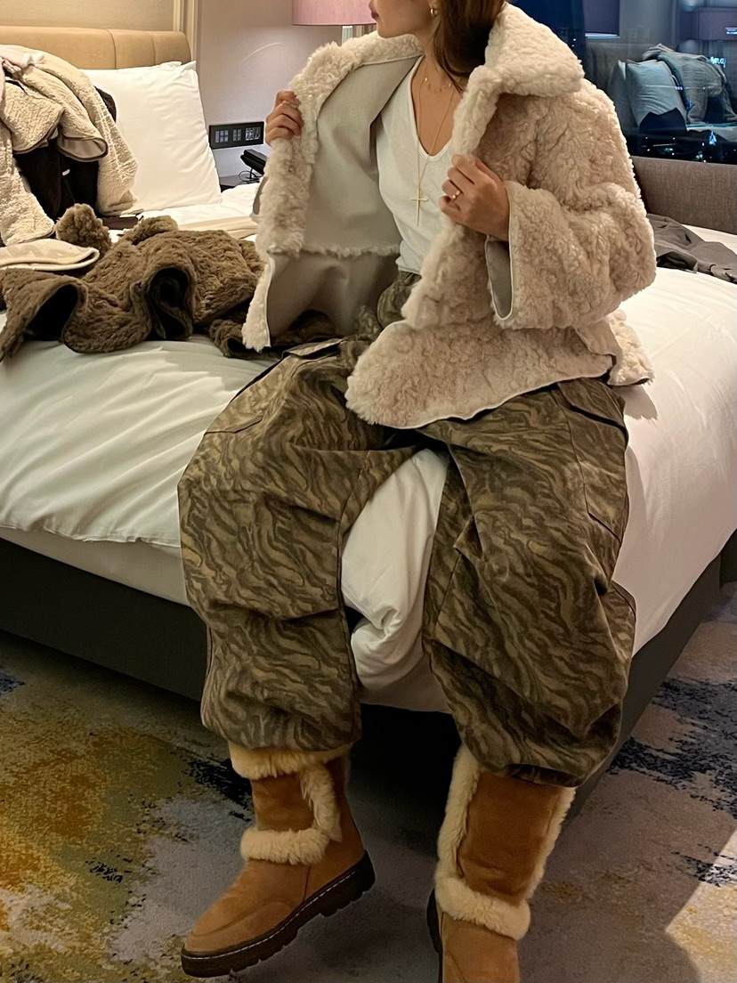 LOVE PULL東大門㊣實拍女裝新款休閑推薦時尚人氣短款大衣LOVE PULL短款大衣