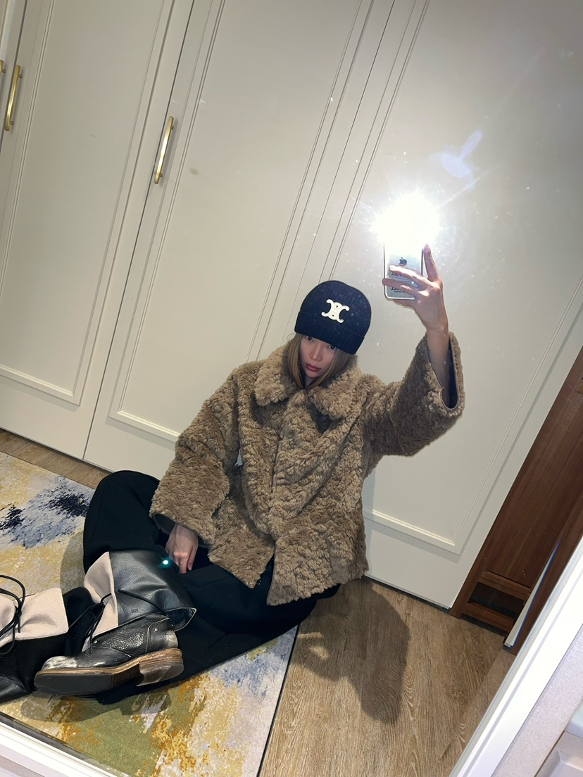 LOVE PULL東大門㊣實拍女裝新款休閑推薦時尚人氣短款大衣LOVE PULL短款大衣