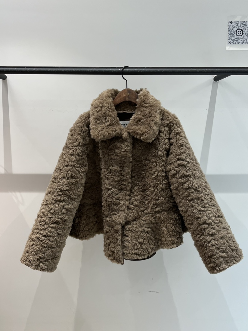 LOVE PULL東大門㊣實拍女裝新款休閑推薦時尚人氣短款大衣LOVE PULL短款大衣圖色2