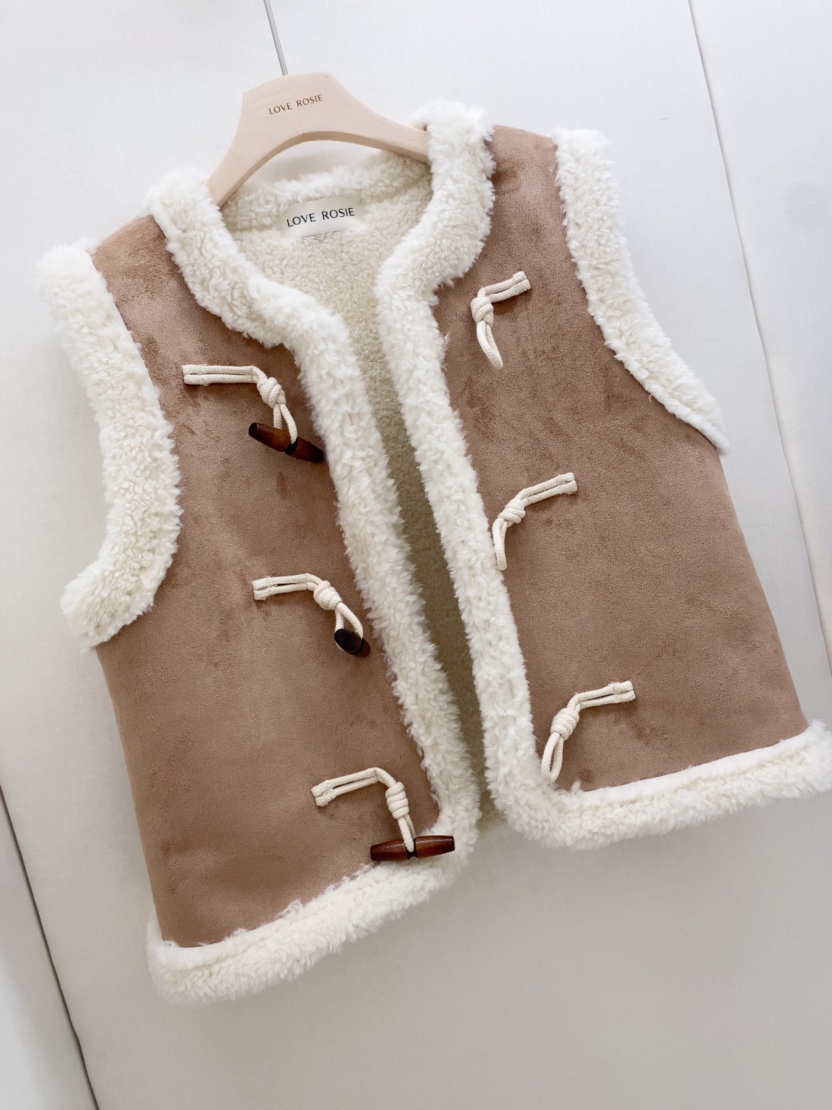 LOVE ROSIE韓國代購㊣女士新款職業時尚熱賣推薦25秋冬馬甲LOVE ROSIE馬甲