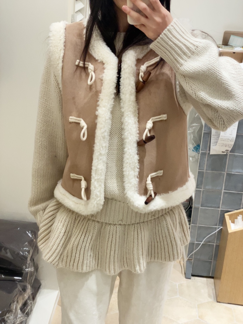 LOVE ROSIE韓國代購㊣女士新款職業時尚熱賣推薦25秋冬馬甲LOVE ROSIE馬甲