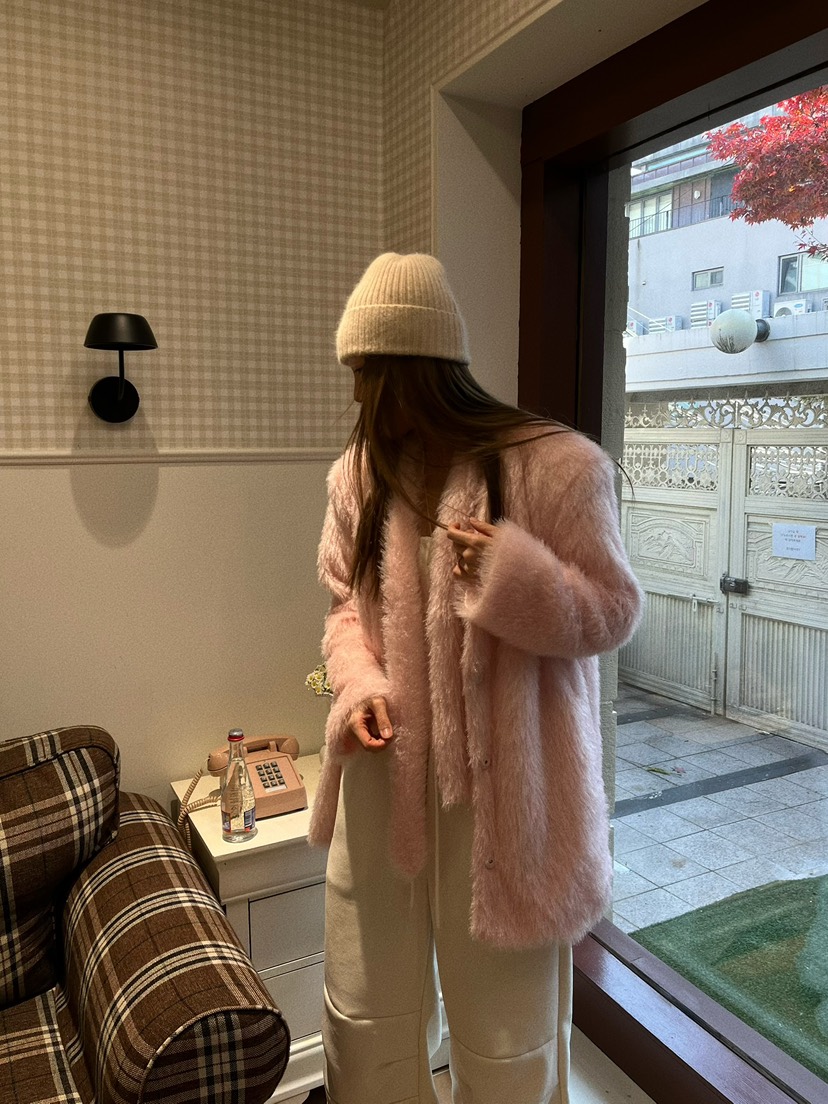 LOVE PULL韓國直郵㊣女裝新品推薦時尚25秋冬熱賣休閑褲貂皮LOVE PULL休閑褲