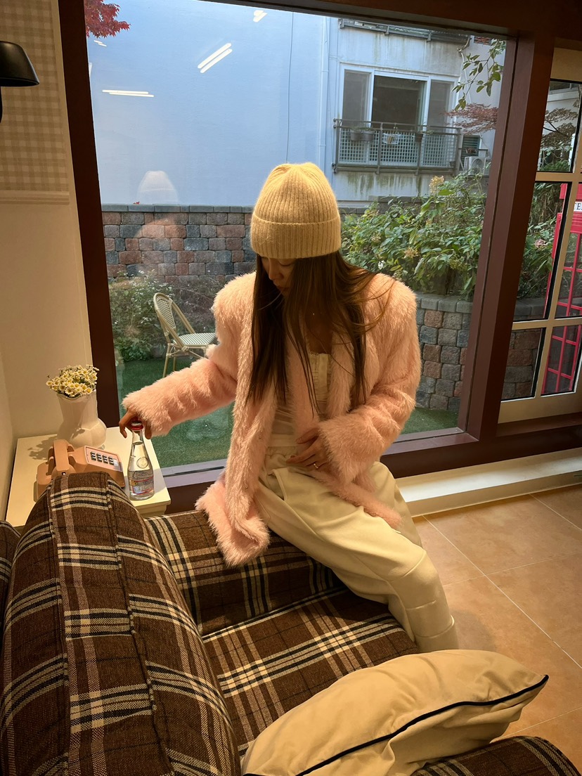 LOVE PULL韓國直郵㊣女裝新品推薦時尚25秋冬熱賣休閑褲貂皮LOVE PULL休閑褲