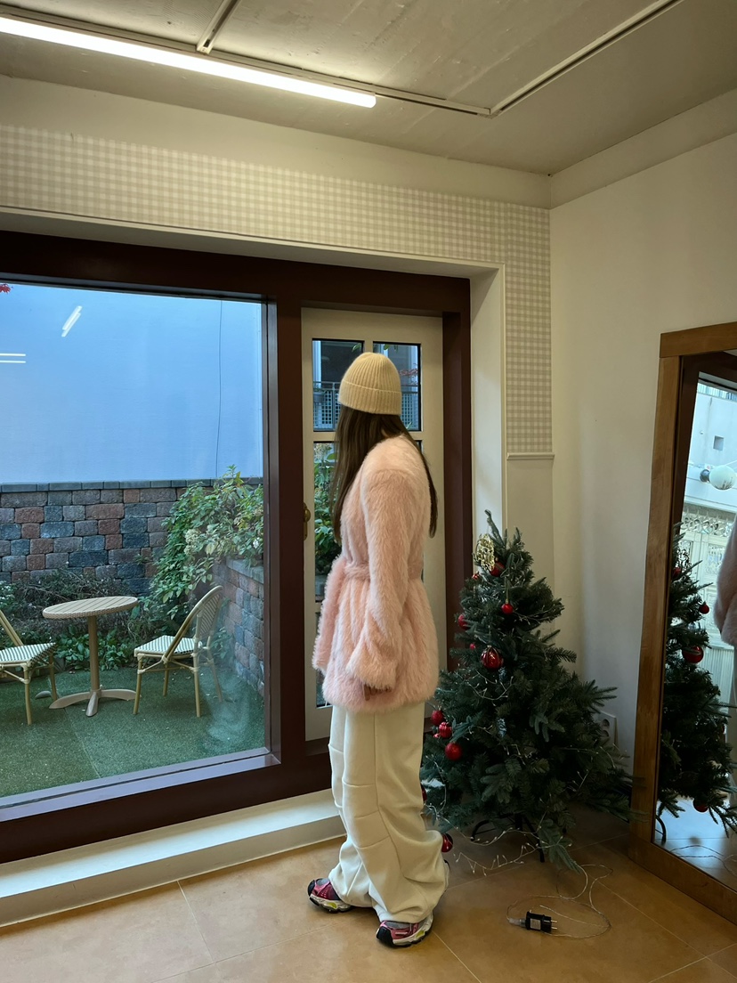 LOVE PULL韓國直郵㊣女裝新品推薦時尚25秋冬熱賣休閑褲貂皮LOVE PULL休閑褲