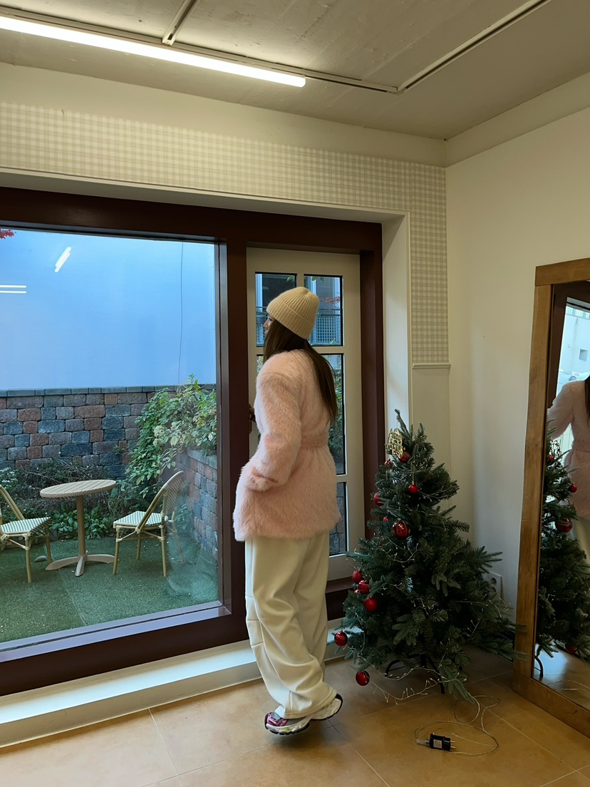 LOVE PULL韓國直郵㊣女裝新品推薦時尚25秋冬熱賣休閑褲貂皮LOVE PULL休閑褲