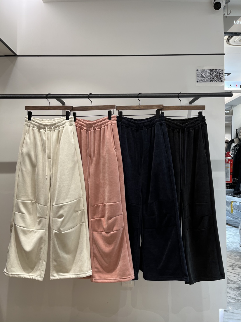 LOVE PULL韓國直郵㊣女裝新品推薦時尚25秋冬熱賣休閑褲貂皮LOVE PULL休閑褲圖色3左三色