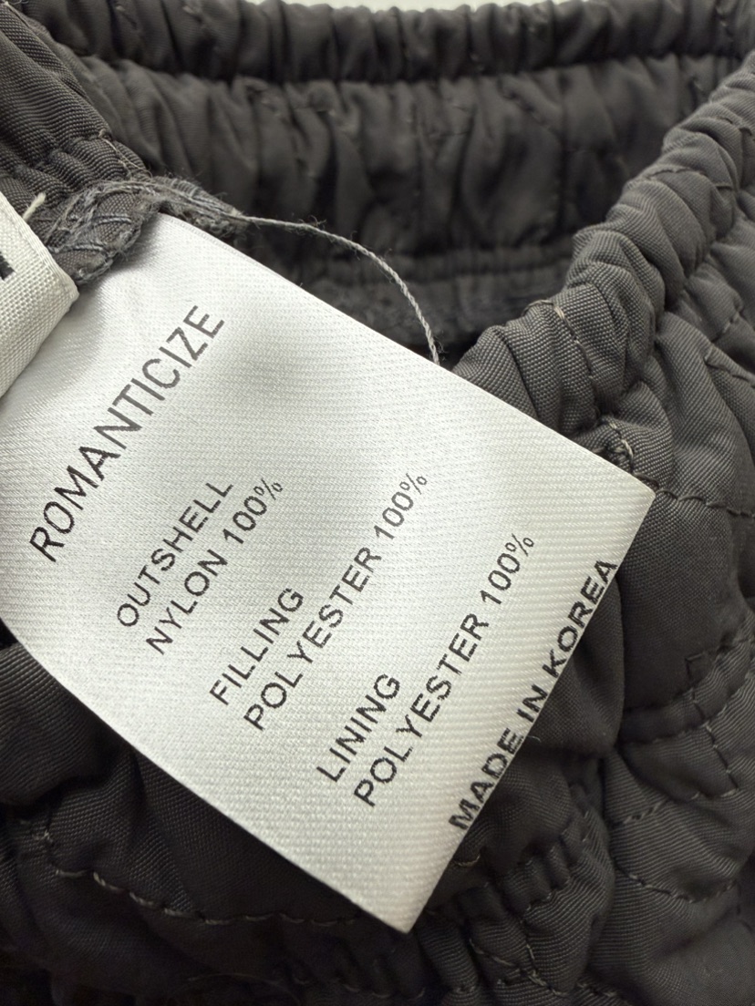 ROMANTICIZE東大門㊣實拍女裝新品25秋冬熱賣職業休閑褲絎縫ROMANTICIZE休閑褲