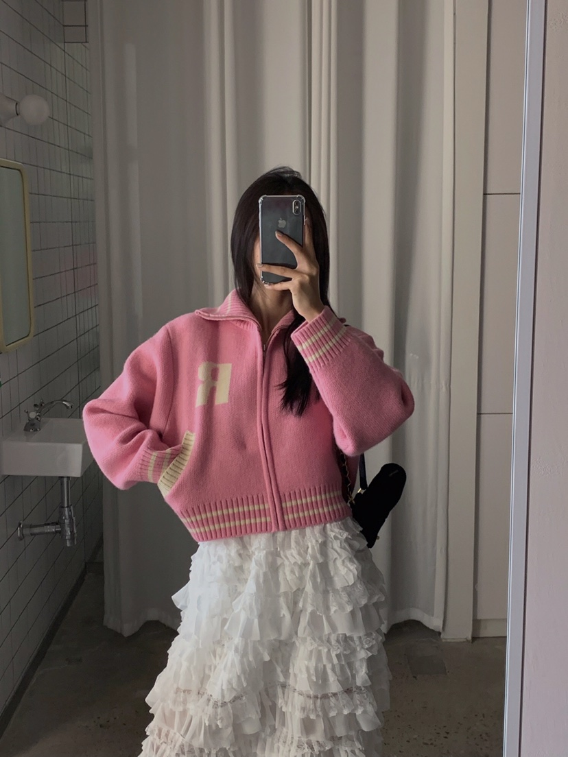 VERANDA東大門㊣直郵女裝新品25秋冬休閑人氣時尚職業夾克拉鏈VERANDA夾克