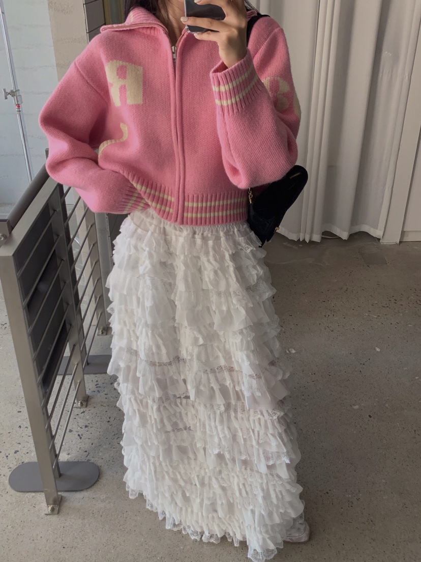 VERANDA東大門㊣直郵女裝新品25秋冬休閑人氣時尚職業夾克拉鏈VERANDA夾克