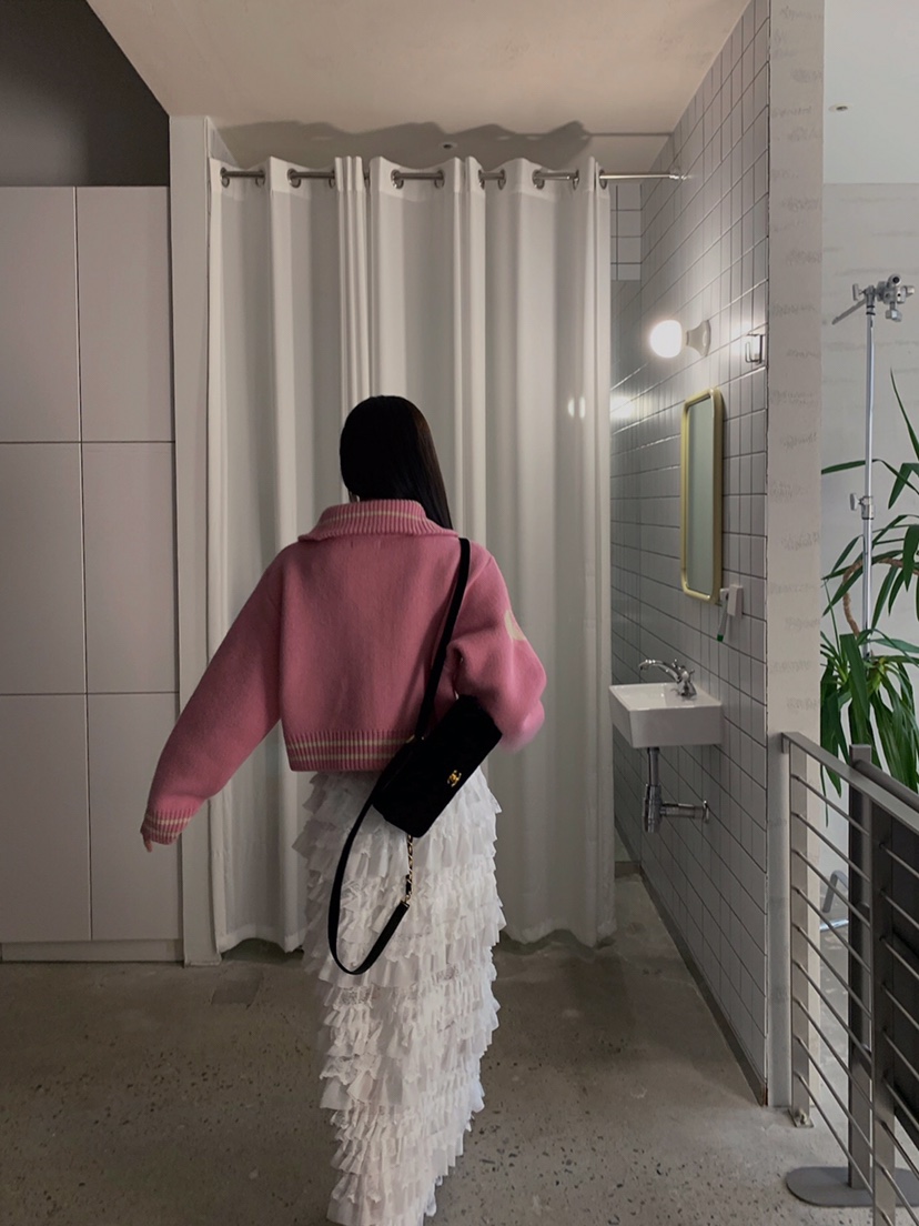 VERANDA東大門㊣直郵女裝新品25秋冬休閑人氣時尚職業夾克拉鏈VERANDA夾克